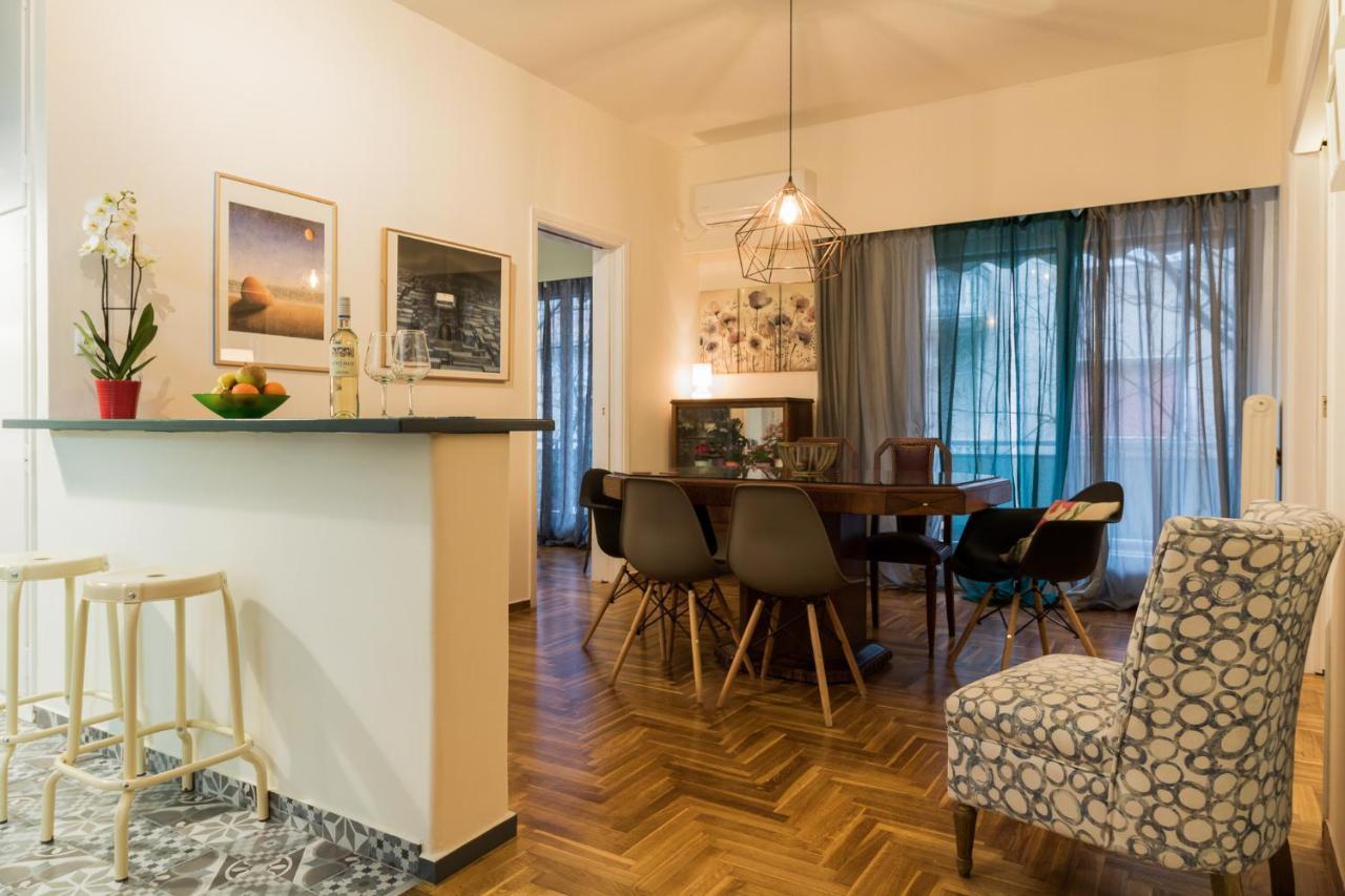 Modern-Vintage Apartment By Acropolis Museum Athen Exterior foto