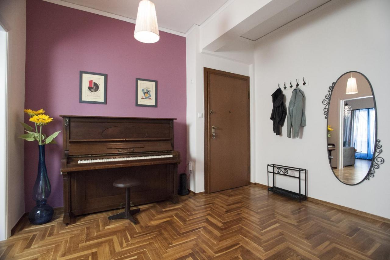 Modern-Vintage Apartment By Acropolis Museum Athen Exterior foto
