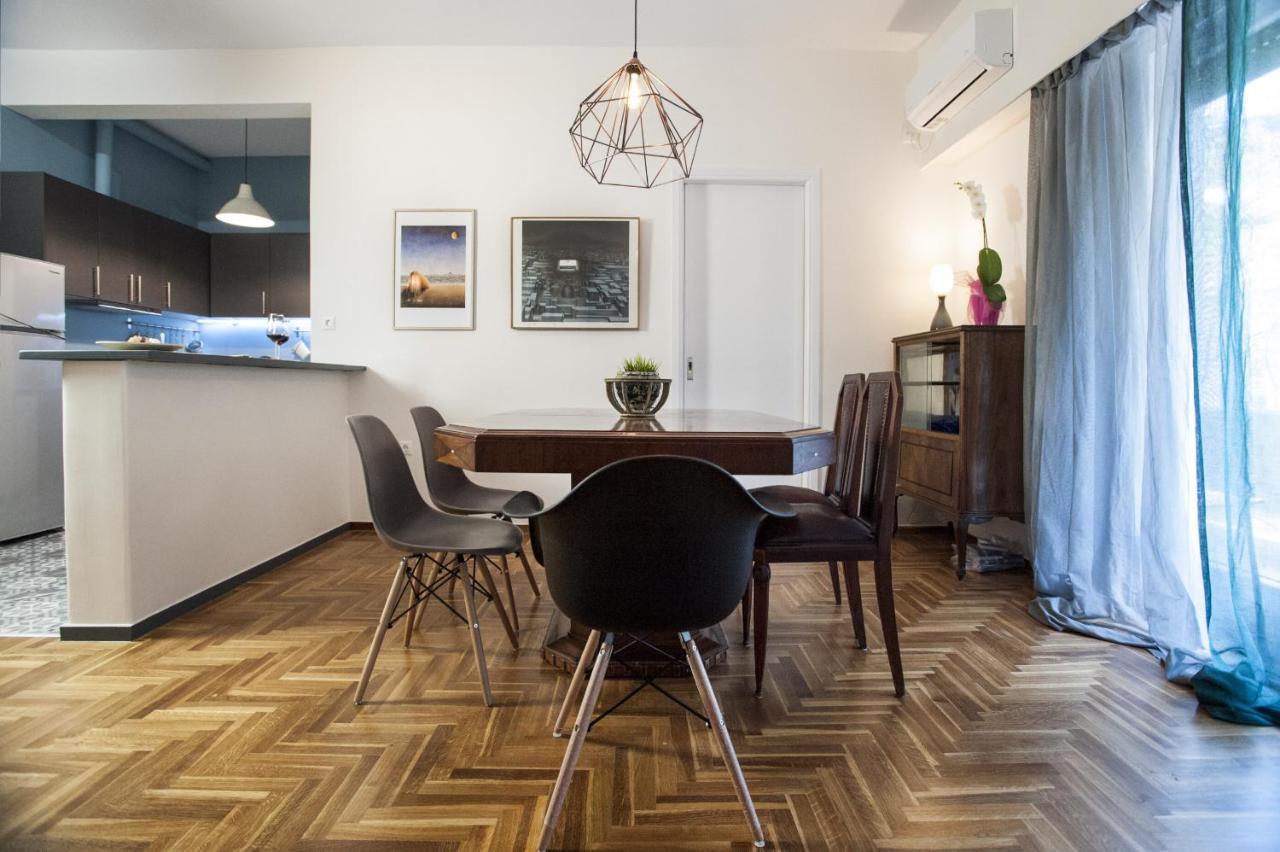 Modern-Vintage Apartment By Acropolis Museum Athen Exterior foto