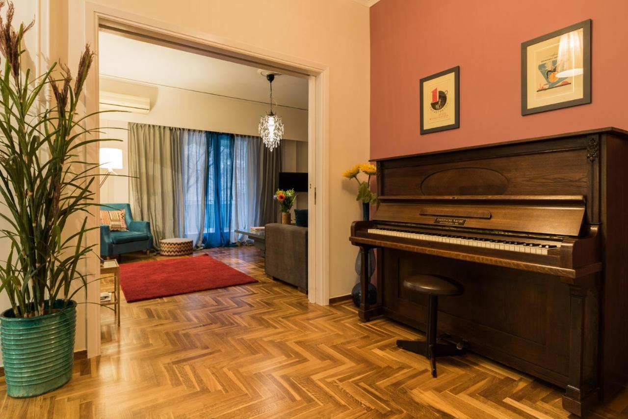 Modern-Vintage Apartment By Acropolis Museum Athen Exterior foto